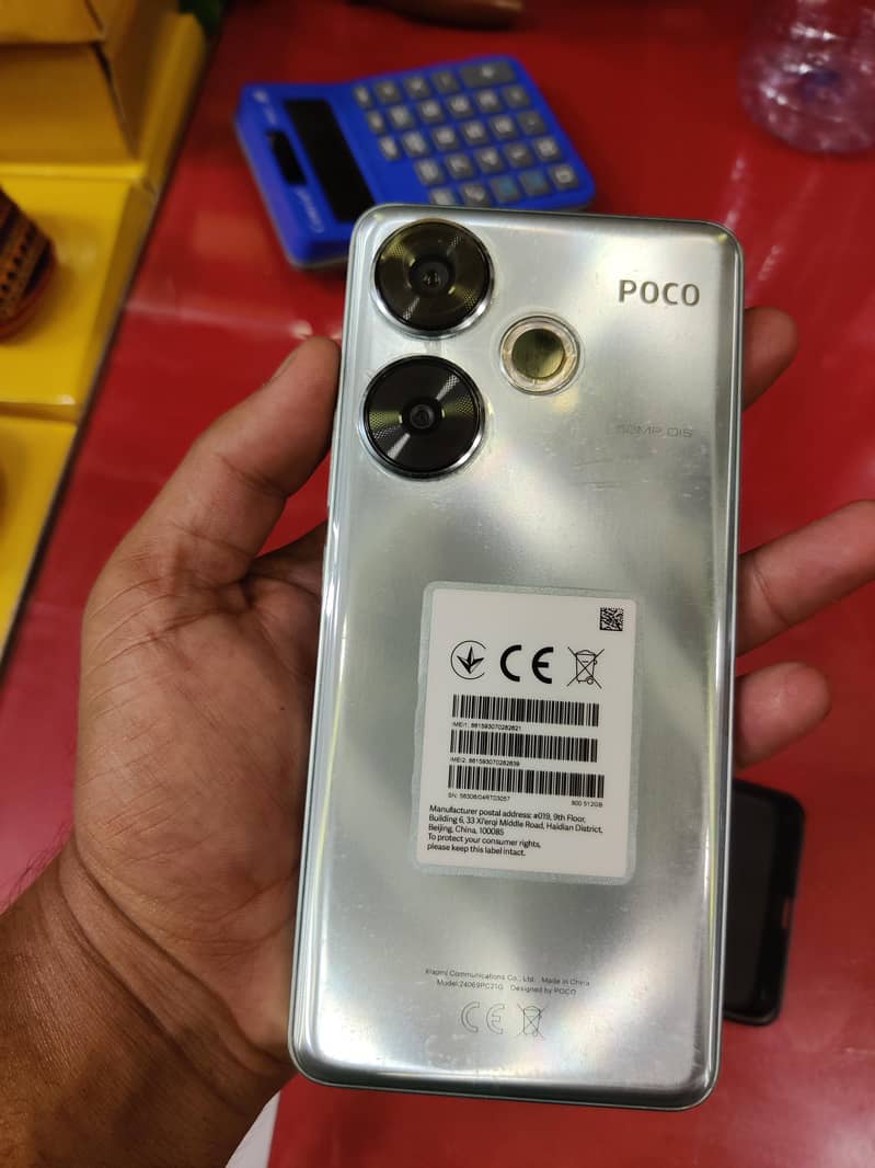 Poco f6 16/512 10/10 condition with box 3
