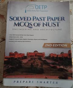 OETP Solved Past Paper MCQs of NUST (Engineering & Architecture)
