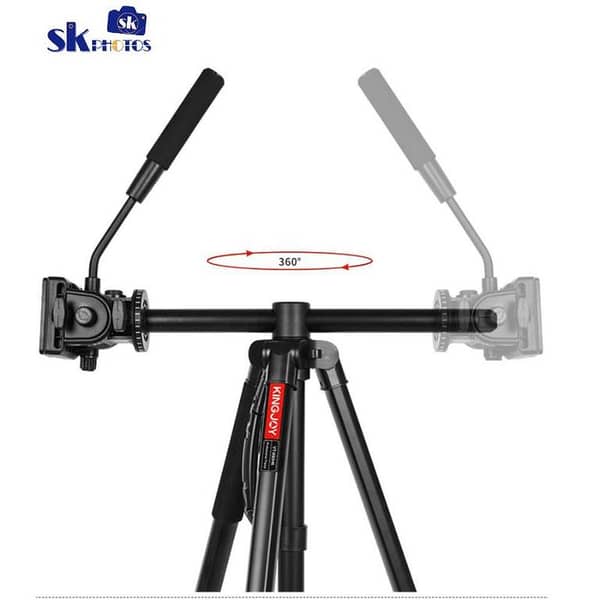 KINGJOY VT-890H6 2-in-1 Monopod + Tripod