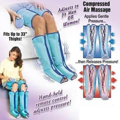 Air Compression Leg Massager Heating Massage
