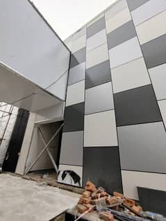 Aluminium wall Cladding Sheet deluxe Bond Rocu Bond and curtain wall