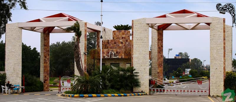 5 Marla Builder location plot for Sale in A Block Palm City Lahore 1