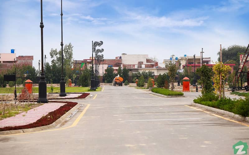 5 Marla Builder location plot for Sale in A Block Palm City Lahore 2