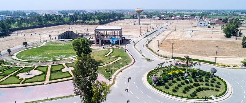 5 Marla Builder location plot for Sale in A Block Palm City Lahore 8