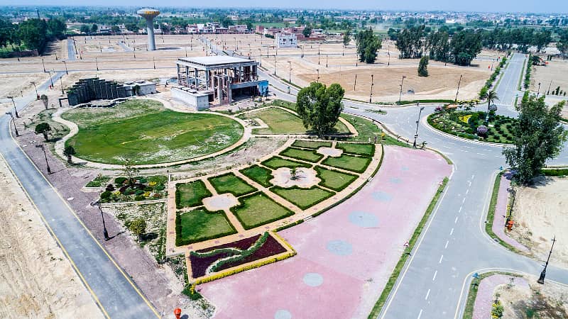 5 Marla Builder location plot for Sale in A Block Palm City Lahore 9