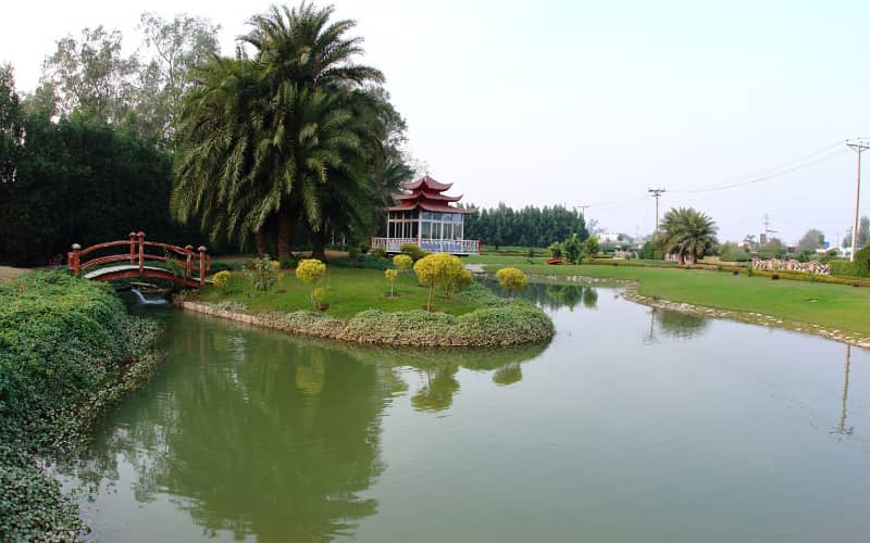 5 Marla Builder location plot for Sale in A Block Palm City Lahore 17