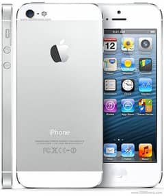 iphone 5 silver iOS for sale