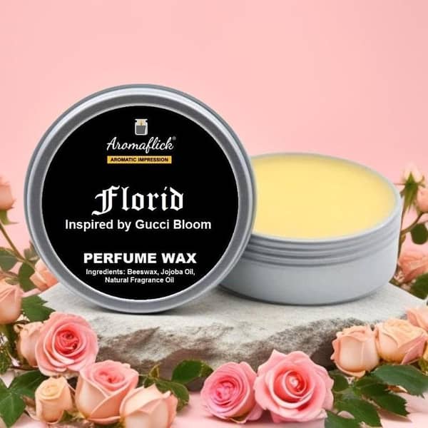 FLORID Perfume Wax Inspired by Gucci Bloom - Premium Fragrance Wax for Women