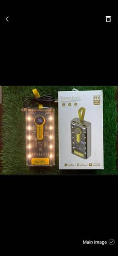 20000mAh Fast Charging Transparent Power Bank | 66W PD | LED Display