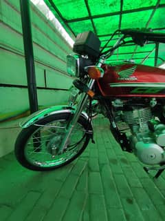 Honda CG 125f special edition 2023 model self start ignition