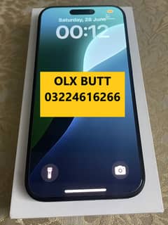 Apple iPhone 15 Pro 10/10 condition open box 1 cycle count 100%BH