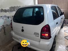 White Suzuki Alto 2010 model