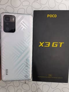 POCO XT GT 8GB RAM 256GB MEMORY SET CHARGER AND BOX
