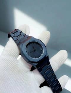Black Aura Watch for Men And Boys