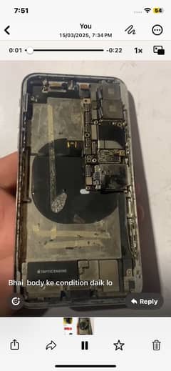 iPhone X parts read below description for parts