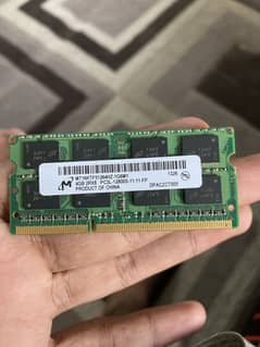 Leptop DDR3 4gb  Ram  for sale