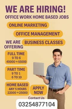 Hiring for jobs part time /full time /home base