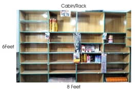 Racks, Counter and Glass door
