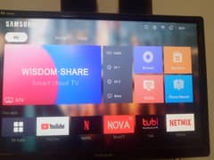 “24-Inch Smart LED TV – HD Display | WiFi + YouTube + Netflix ”