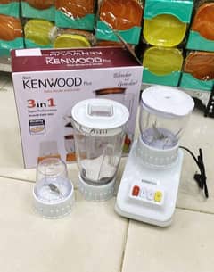 Kenwood 3 in 1 Juicer Blender Grinder
