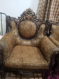 sofa set and tables
