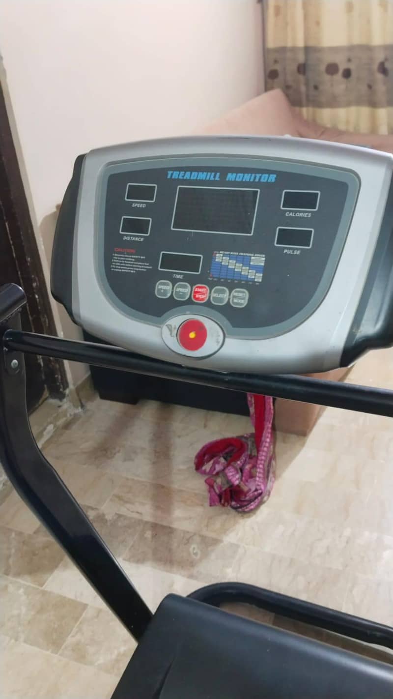 Running treadmill machine with used condition 0