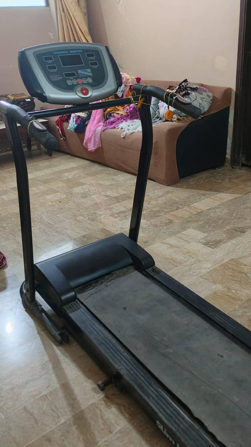Running treadmill machine with used condition 1