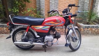 Honda CD 70 2019 good condition 19/20 modal