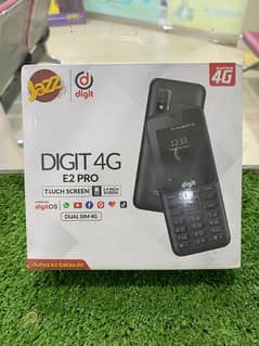JAZZ DIGIT 4G E2 Pro – Dual SIM, 4G LTE, Touch & Keypad, PTA Approved