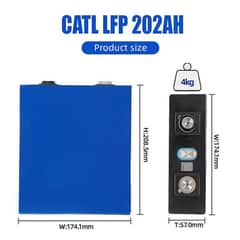 CATL 202Ah lithium Cells