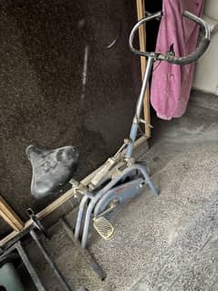 Treadmill and cycle