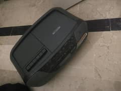 Radio & Tape,  with cassettes  ( CD & DVD supported)