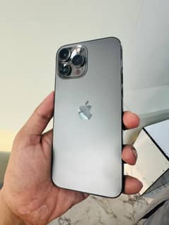 Iphone 13 pro max jv 128gb 84% battery health black colour 10/10