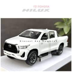 Toyota Hilux Revo White Diecast Model