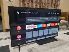 Tcl android led 4k 50" Neat condition No Fault used in Home (call me)