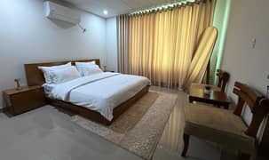 furnished apartment with master bed and lounge on daily basis