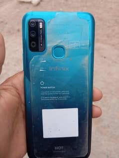 Infinix hot 9 play 4/64 mobil box available 10bay1 cond 03215995997