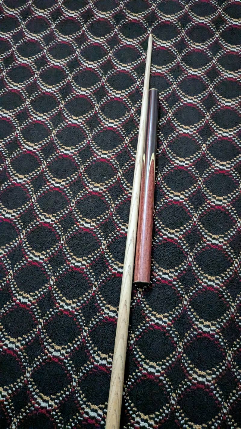 omini snooker stick full oo tip. ka. sty 1 week use only 0