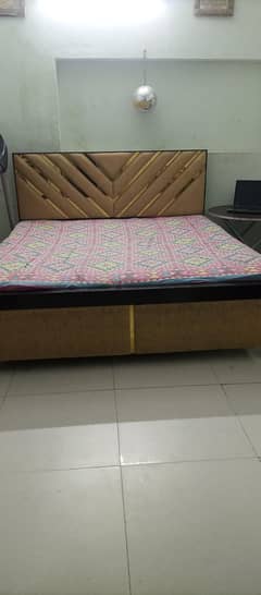 Bed with matress