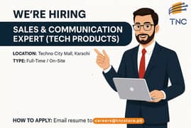 Sales & Communication Expert (Tech Products)