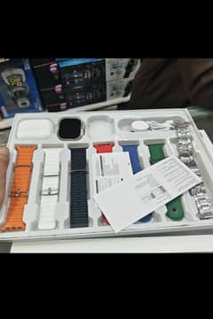 i20 7 in 1 ultra smart watch with earbuds