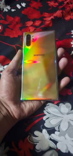galaxy Note 10 plus 12gb 256gb duel sim pta prove life time