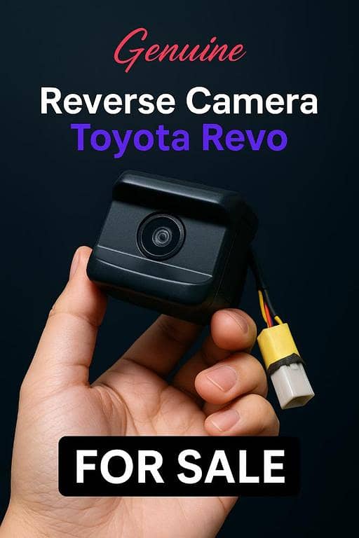 Toyota Hilux Revo Rear View Reverse Camera (Kabli Genuine)