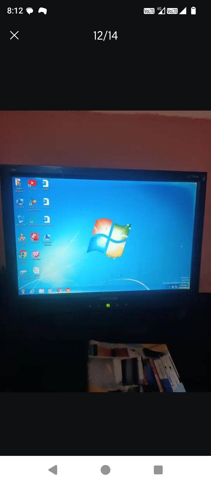 computer and table 1