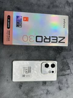 infinix zero 30 8+8/256gb complete box