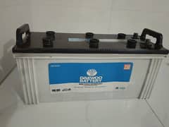 Used Daewoo Battery For Sale 180 DIB ( 12V / 145 AH ) UPS/Solar Panel