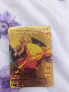 premium Pikachu Pokemon cards and Charizard Pokemon card