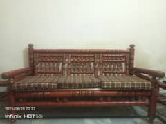 Sofa Set  ( Peerha Set ) with Tables & Cushions