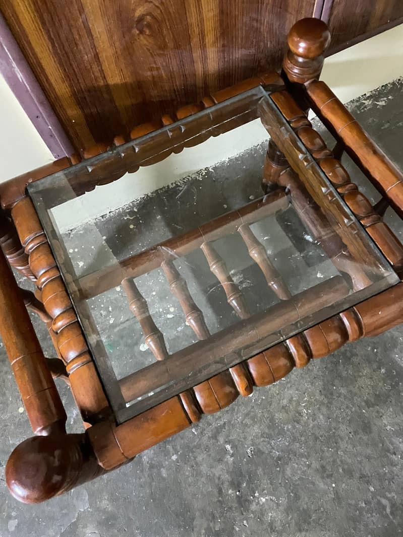 Sofa Set  ( Peerha Set ) with Tables & Cushions 2