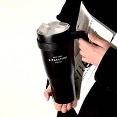 Stylish Insulated Tumbler with Handle & Straw | 6 Colors | Leakproof
